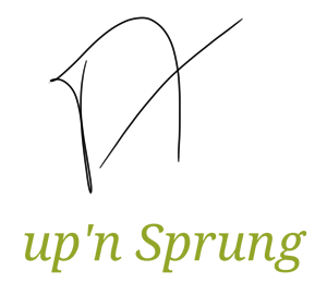 Logo: Up-n-Sprung Entwicklungsprozesse